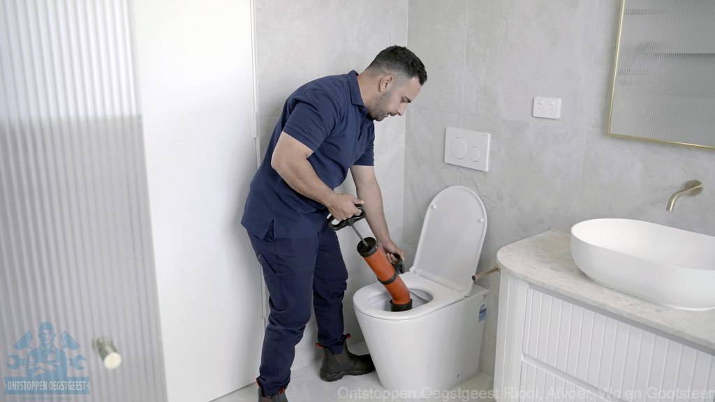 verstopping toilet oegstgeest